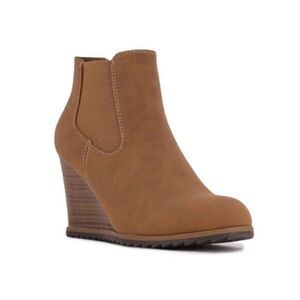 Nautica Womens Wedge Boot Casual Fashion High Heel Ankle Boot Size 11 NEW G448